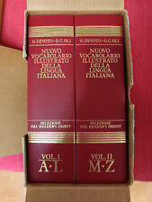 Devoto Oli - Nuovo vocabolario illustrato della lingua italiana – 2 Volumi 