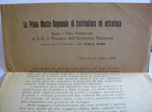 Salerno 1926 1 - ", 1.ma 