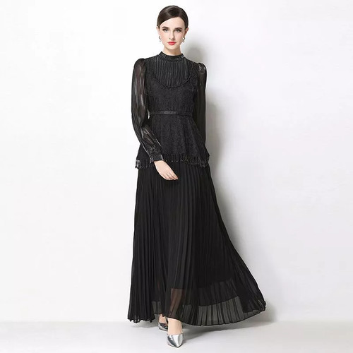 Vestito lungo elegante con - elegante,