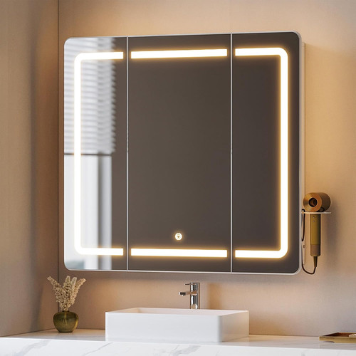 Specchio bagno contenitore - specchio,