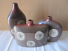 Lotto 3 vasi in terracotta