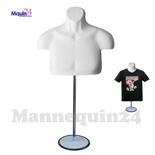 Manichino busto maschile forma