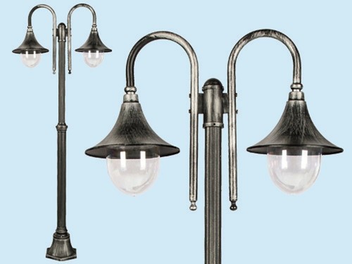Lampione alluminio luci - lampione, 2