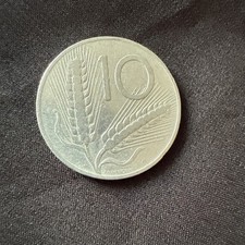 Moneta Da 10 Lire Anno 1956