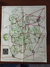 CARTINA MAPPA COLLI EUGANEI