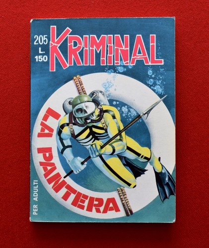 Kriminal 205 prima edizione - kriminal, #