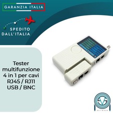 Tester rj45 rj11 usb bnc - bnc, in