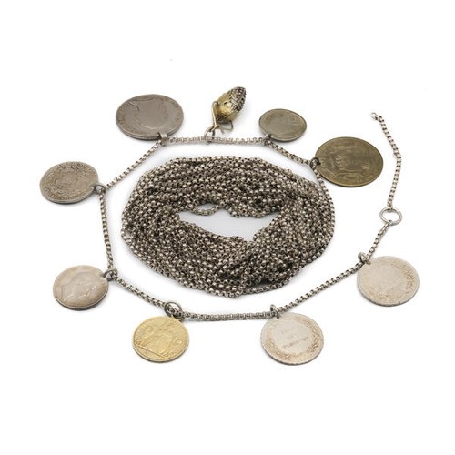 Collana corbezzoli - collana, di