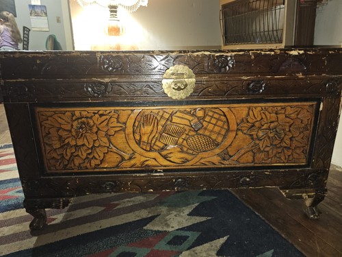 Antico bauletto legno - antico, in