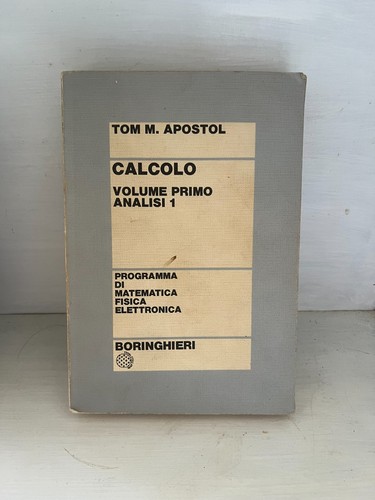 Tom apostol calcolo volume - tom,