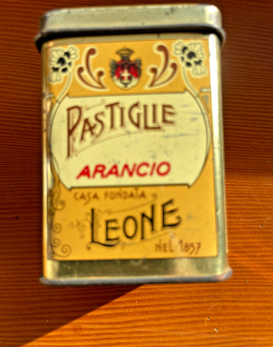 Scatola latta pastiglie - scatola,