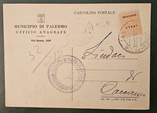 Cartolina postale municipio - cartolina,