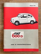 FIAT 600 D USO E MANUTENZIONE