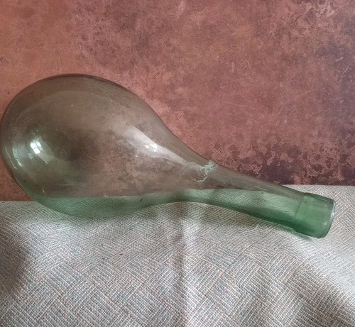 Antique round bottomed wine - round,