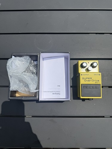 Pedale overdrive boss - pedale, sd-1