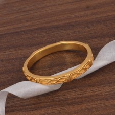 Fede Nuziale Elegante Placcata