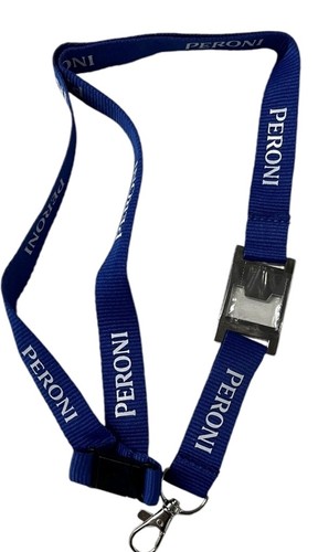 Peroni beer blue lanyard - peroni,