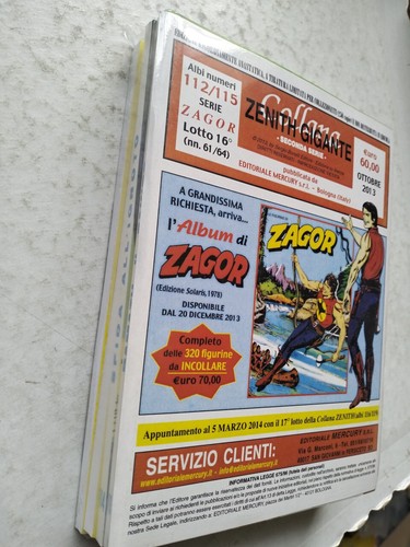Lotto zagor zenith - zagor,