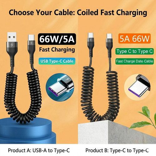Caricabatterie auto 66w usb - auto,