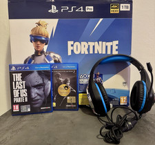 PS4 Pro 1Tb Bundle + The Last of Us 1&2 + Cuffie Console Gioco Completo