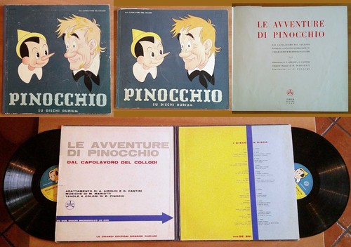 Collodi pinocchio dischi - su,
