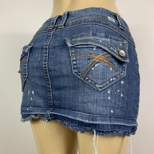 Y2k micro mini gonna denim - gonna,