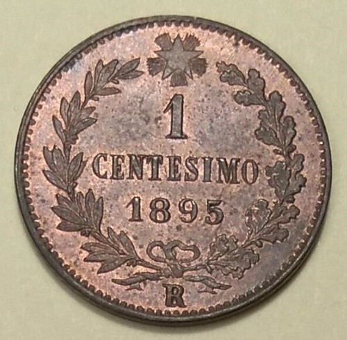 Umberto 1 centesimo 1895 - i,