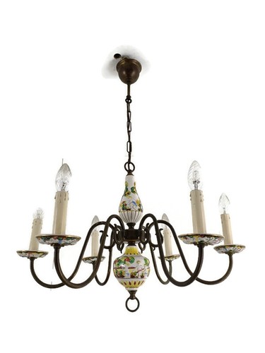Lampadario bracci luci - lampadario, 6