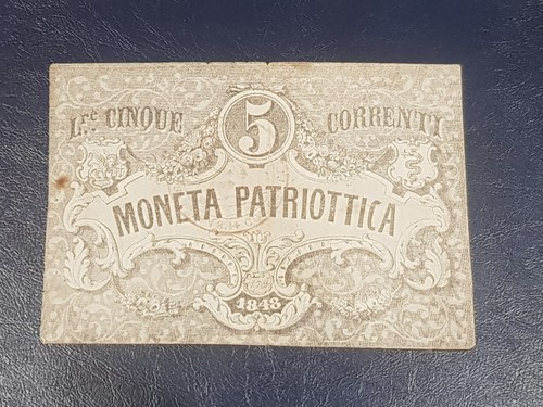 Banconota lire correnti - banconota,