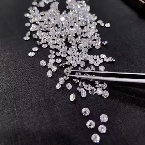 Moissanite sfusa mm tonda - mm,