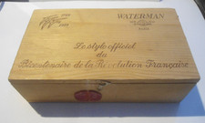 SCATOLA IN LEGNO PER STILOGRAFICA WATERMAN BICENTENARIO RIVOLUZIONE FRANCESE