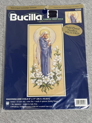 Bucilla madonna col bambino - madonna,