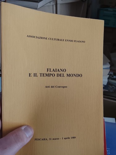Flaiano tempo del mondo - , e