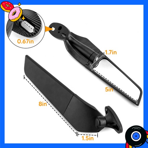 Coppia specchietti retrovisori