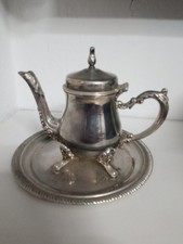 Lattiera Inglese Argentata Con