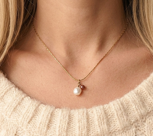 Collana perle vere oro 18 - collana, di