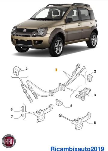 Cavi cambio fiat panda - cavi, 2011