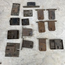 LOTTO DI SERRATURE ANTICHE  PER RESTAURO DI MOBILI ANTICHI senza chiavi