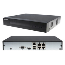 NVR  IP POE HIKVISION 4 CANALI