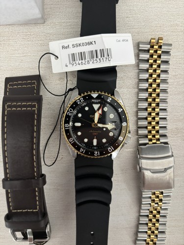 Seiko gmt ssk036k1 - seiko, 5