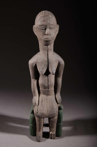 Colonna baoulé 2757 statua - baoulé,