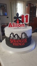 Torta finta Stranger Things