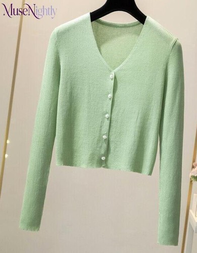 Cardigan donna maglia seta
