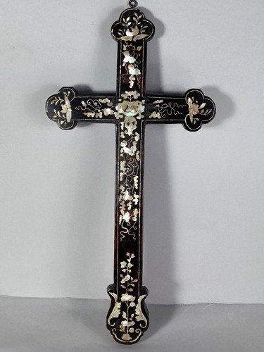 Antica croce cristiana - , legno