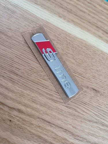 Adesivo scritta audi line - adesivo,