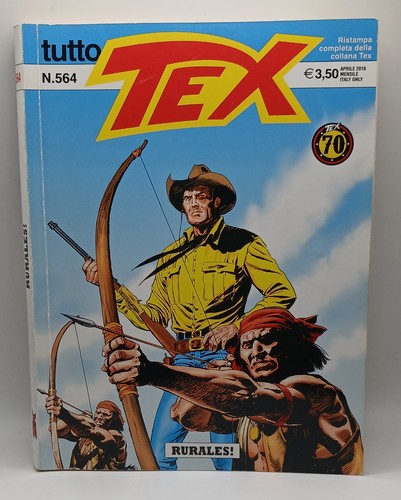 Fumetto tex 564 rurales - tex, 564: