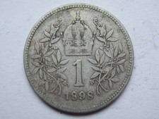 1 KORONA 1898 MONETA coin