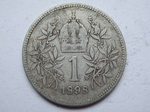 Korona 1898 moneta coin - korona,