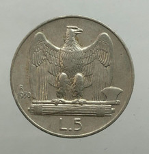 5 Lire Aquilino 1930 BB