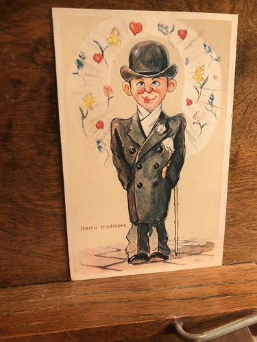 Cartolina mario vellani - mario, marchi